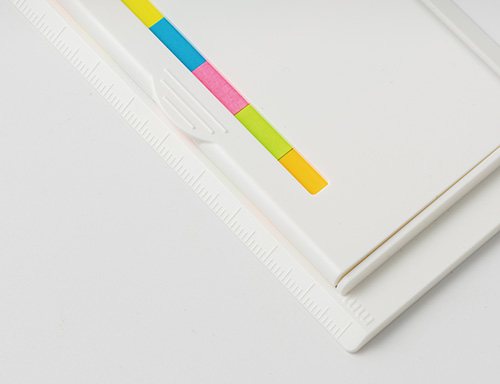 ケース入りふせん(白)