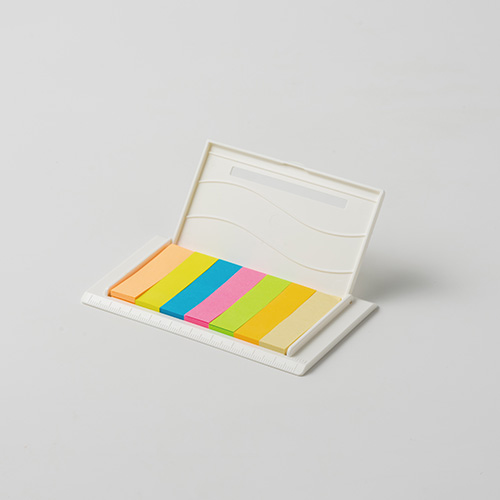 ケース入りふせん(白)