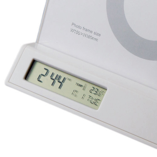 フォトフレームクロック使用例