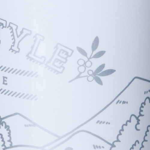 マグカップ・ストレートタイプ大(300ml)(白)