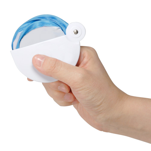 フォールディングファン(在庫品)(ブルー)