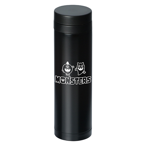 スリムステンレスサーモ(マット)(270ml)(黒)