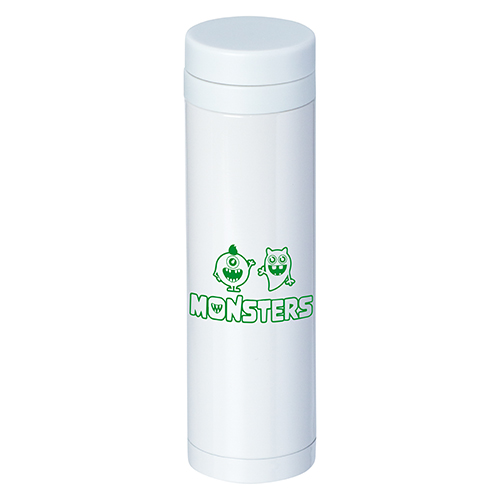 スリムステンレスサーモ(マット)(270ml)(白)