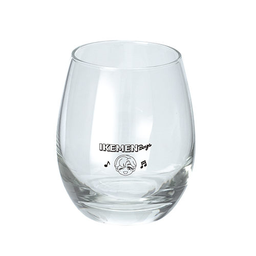 ラウンドグラス(330ml)(クリア)