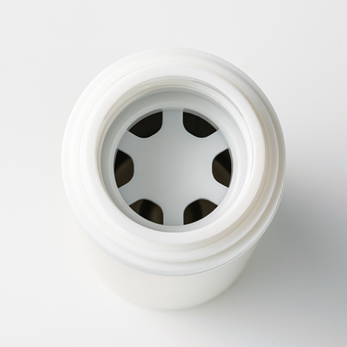 スリムステンレスサーモ(マット)(270ml)(白)