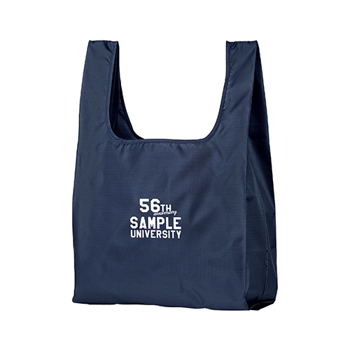 テントクロス折りたたみトート(ネイビー)