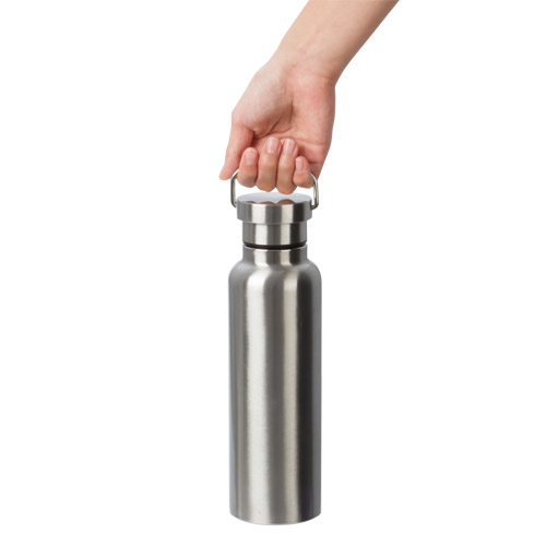 ステンレスダブルウォールボトル(500ml)(黒)