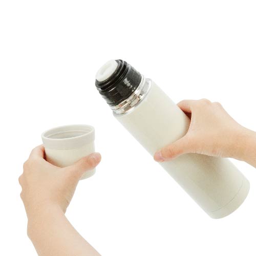 ステンレスボトル(480ml)(白)