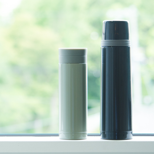 ステンレスボトル(480ml)(グレー)