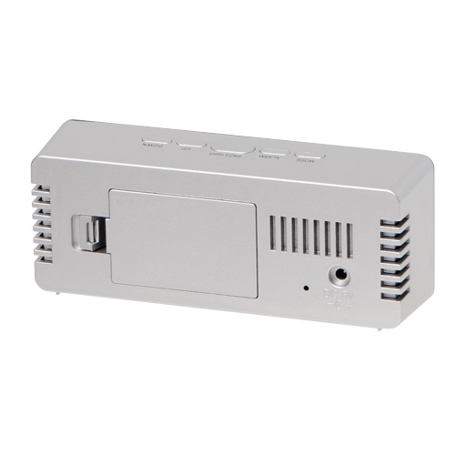 ミラークロック(ワイド)(黒)