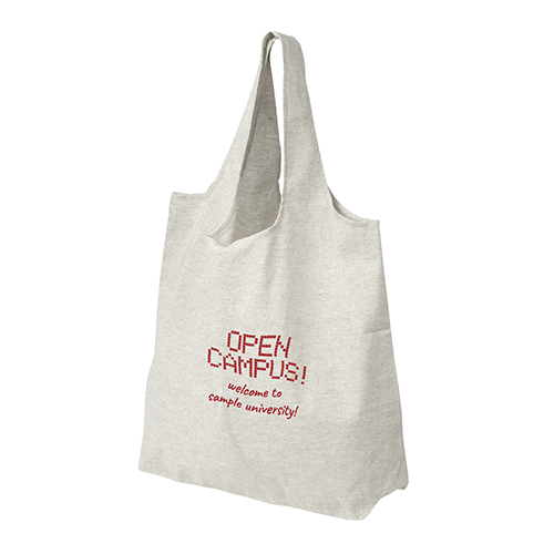 リサイクルコットンマルシェバッグ(グレー)