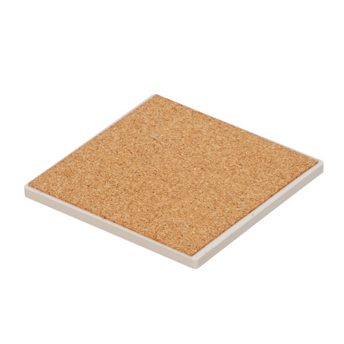 白雲石コースター(角型)(白)