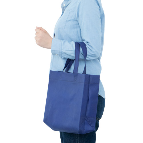 不織布A4マチ付きバッグ(黒)