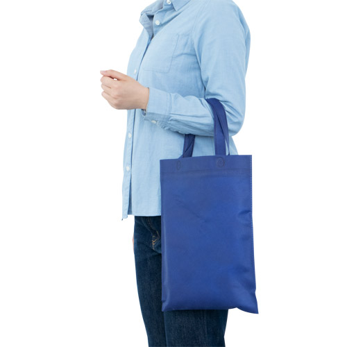 不織布A4手提げバッグ(ネイビー)
