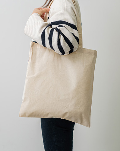 オーガニックコットントート(L)(ナチュラル)