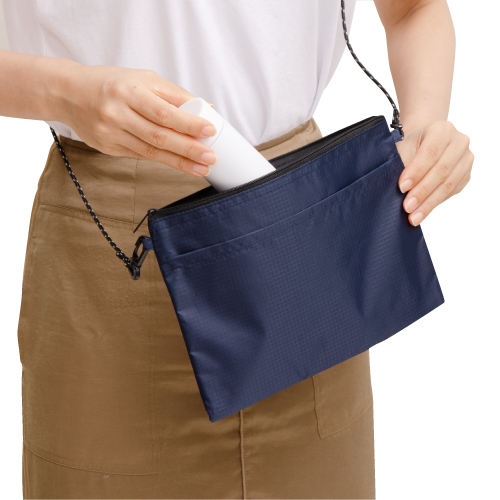 テントクロスサコッシュ(オリーブ)