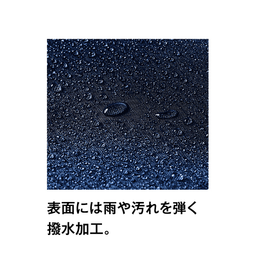 テントクロス折りたたみトートmini(黒)