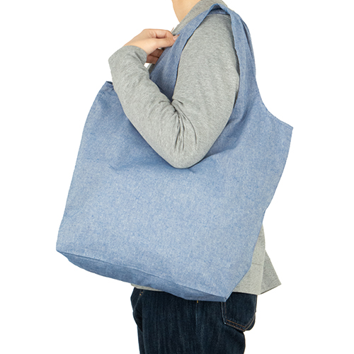 リサイクルコットンマルシェバッグ(グレー)