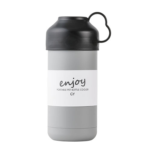 ステンレスペットボトルクーラー(ベージュ)