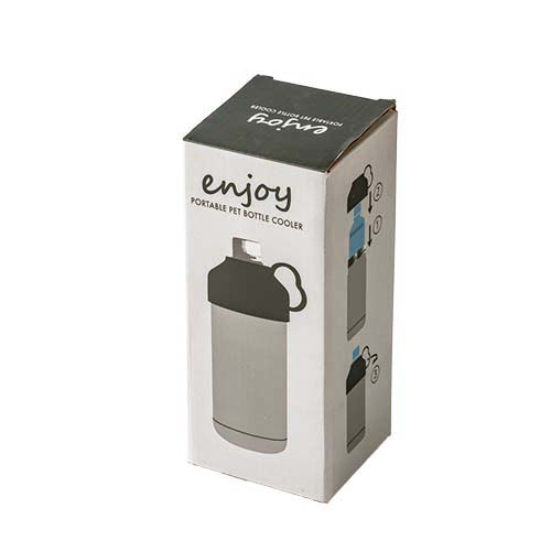 ステンレスペットボトルクーラー(ベージュ)