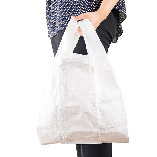 ショッピングエコバッグ(タイベック製)(白)
