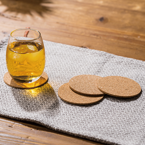 リサイクルコルクコースター(ナチュラル)