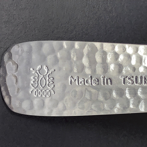 槌目ティースプーン・ヒメフォークセット (シルバー)