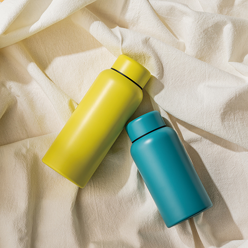 真空断熱ステンレスマグボトル(400ml)(ブルー)