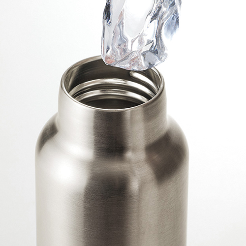 ウッドキャップ・ステンレスボトル(350ml)(マットブラック)