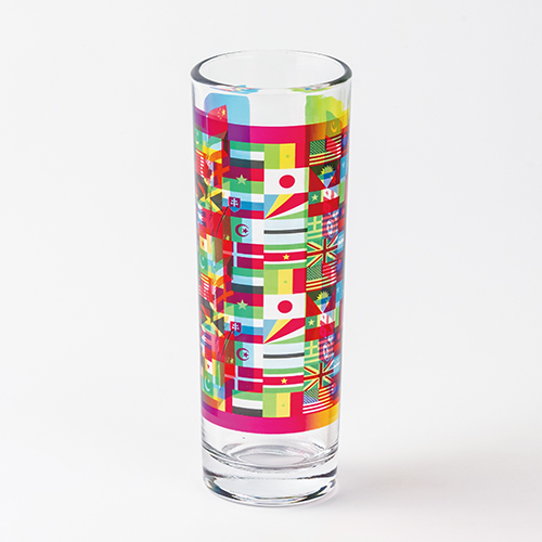 フルカラー印刷対応グラス(270ml)クリア