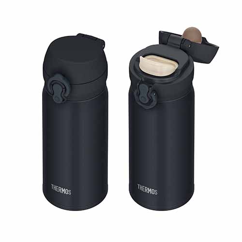 サーモス ワンタッチ真空断熱ケータイマグ(350ml)(ブラックジェイド)(JNL-S350)