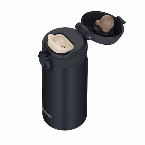 サーモス ワンタッチ真空断熱ケータイマグ(350ml)(ブラックジェイド)(JNL-S350)