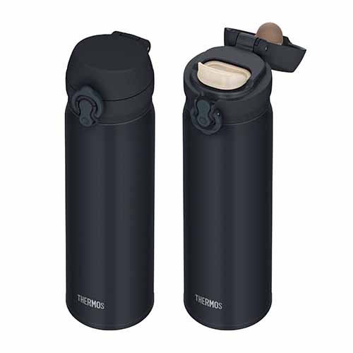 サーモス ワンタッチ真空断熱ケータイマグ(500ml)(ブラックジェイド)(JNL-S500)