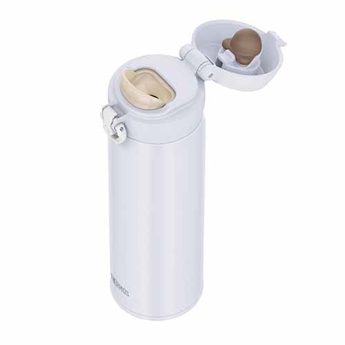 サーモス ワンタッチ真空断熱ケータイマグ(500ml)(スノーホワイト)(JNL-S500)