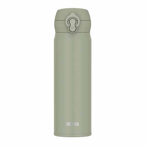 サーモス ワンタッチ真空断熱ケータイマグ(500ml)(オリーブグリーン)(JNL-S500)