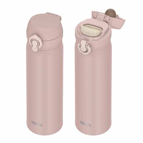 サーモス ワンタッチ真空断熱ケータイマグ(500ml)(ミストベージュ)(JNL-S500)