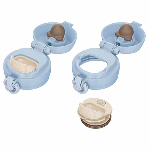 サーモス ワンタッチ真空断熱ケータイマグ(500ml)(アイスブルー)(JNL-S500)