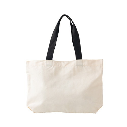 カラフルハンドルトート(黒)