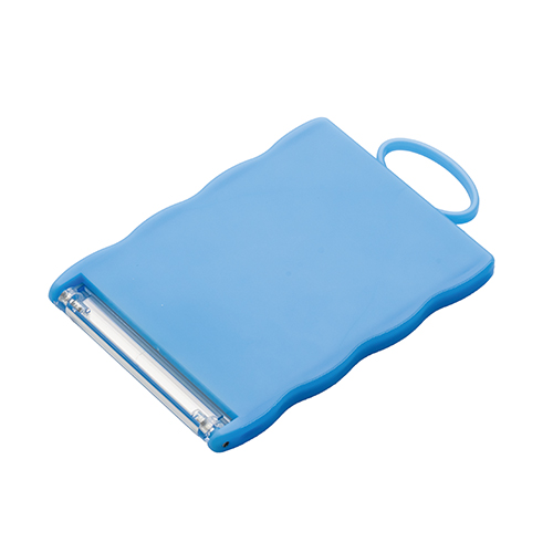 カードホルダーコンパクトミラー(ブルー)