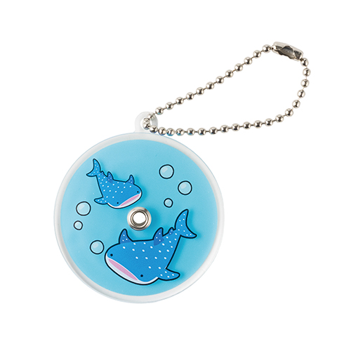 廻るアクリルキーホルダー(丸型)