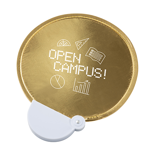 フォールディングファン(カラーズ)(在庫品)(ゴールド)