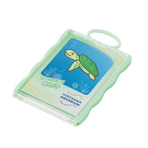 カードホルダーコンパクトミラー(グリーン)