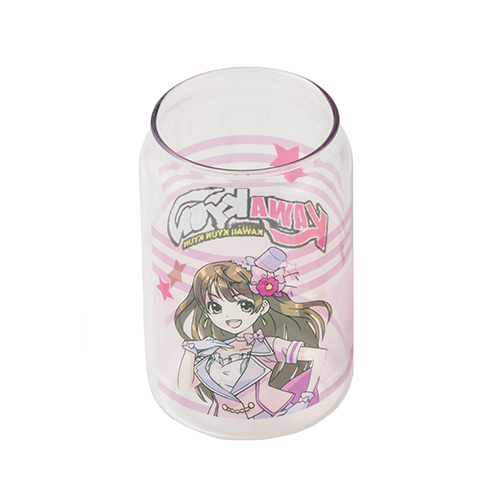フルカラー印刷対応缶型グラス(330ml)クリア