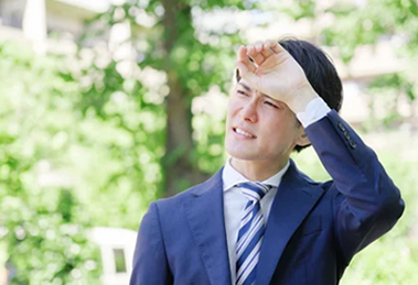 熱中症・脱水症の症状が増える夏？