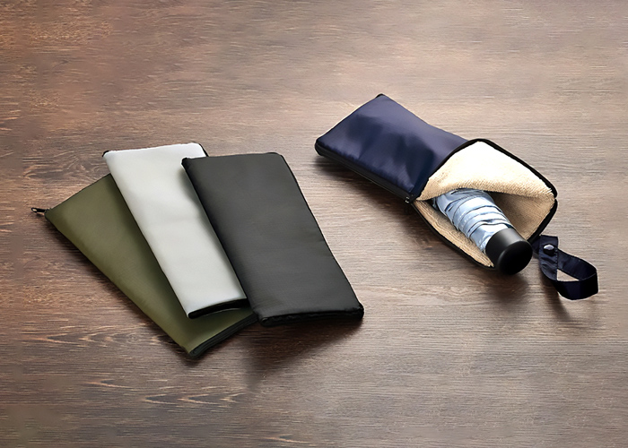 梅雨時期に嬉しい「テントクロスマルチ傘カバー」