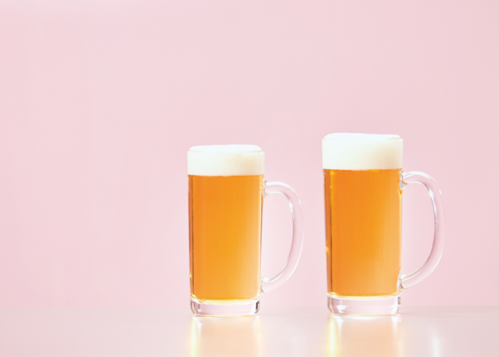 お店のロゴを印刷して SNS映えするオリジナルビールジョッキが小ロットで作れます！